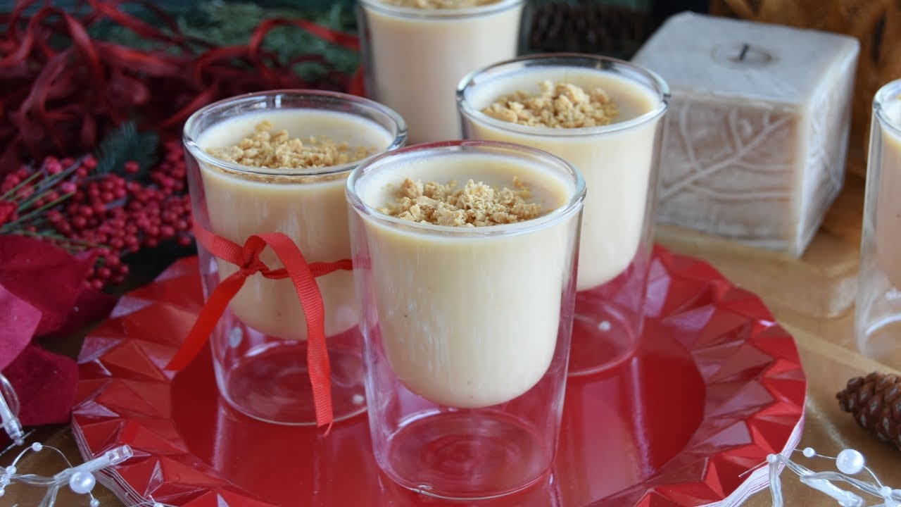 🎄 Panna cotta de turrón muy fácil EL POSTRE PERFECTO PARA ESTA NAVIDAD
