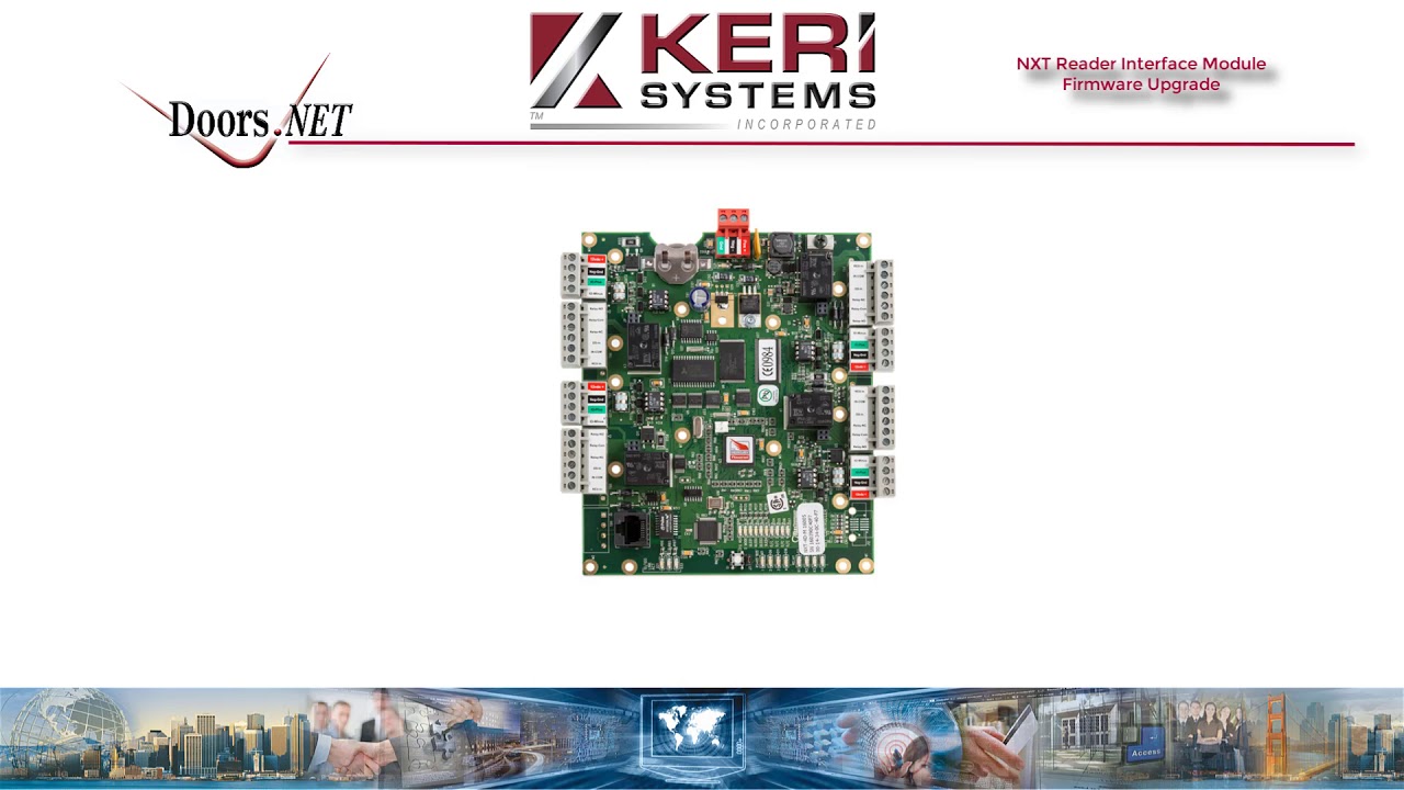 NXT Reader Interface Module Firmware Upgrade