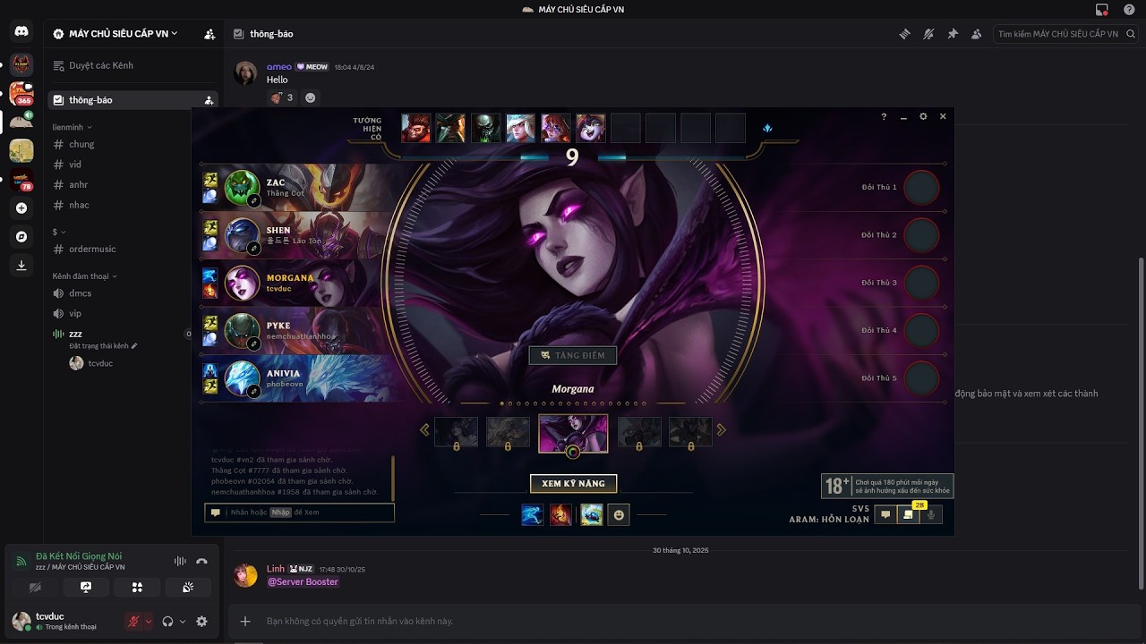 ARAM Hỗn Loạn Morgana
