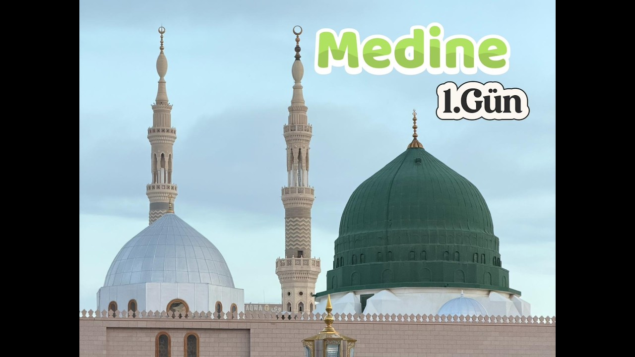 Medine'ye varış | Efendimizi Selamlama, Sim Kart, Ravza Randevusu, Corel Özbek Mutfağı ve Uber