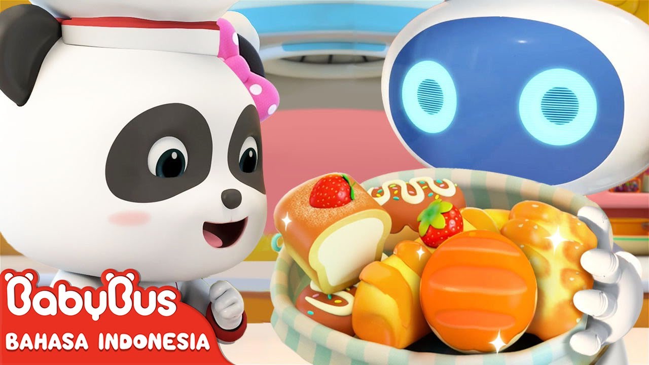 Buat Roti Lezat dengan Kiki 🥖🥐🍞| Lagu Roti Lezat | Lagu Anak-anak | BabyBus Bahasa Indonesia