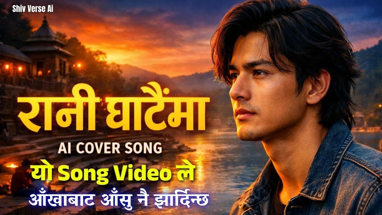 रानी घाटैमा 🔥 || Kina Kada Ropyeuni Nirmaya Aaune Bataima 💔 | Ai Cover Song 
