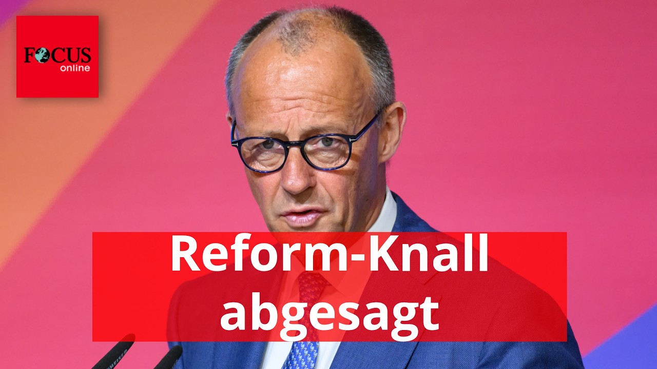 Merz sagt den gro&szlig;en Reform-Knall einfach ab