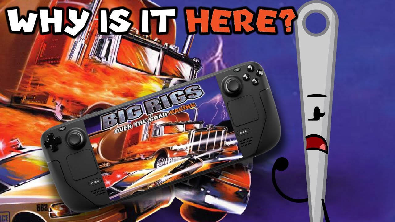 The worst rated racing game... IS NOW AVAILABLE ON STEAM DECK?! | Big Rigs: Over The Road Racing