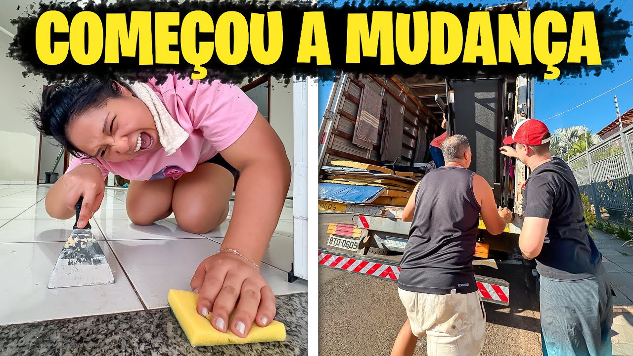 COMEÇAMOS A MUDANÇA PARA NOSSA CASA | Jeru e Cheru
