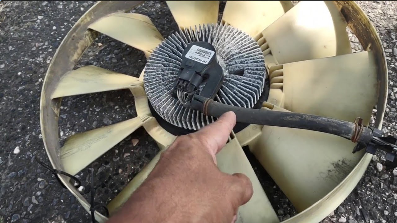 gmc envoy trailblazer bravada izusu ascender saab 9x 4.2 fan clutch reemplazando el ventilador