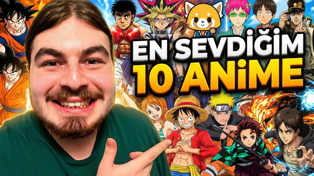 KESİNLİKLE İZLEMENİZ GEREKEN ANİMELER!🏆 (En Sevdiğim 10 Anime)