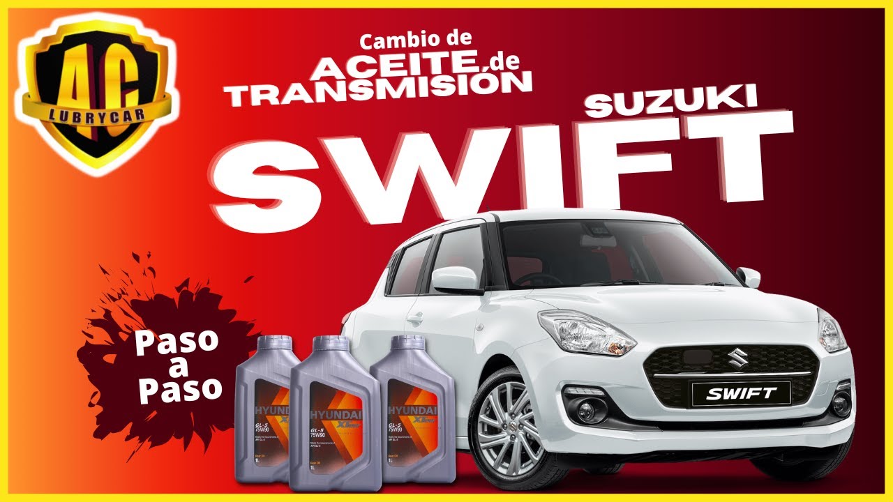 COMO CAMBIAR ACEITE DE CAJA DE CAMBIOS EN SUZUKI SWIFT (Video Totorial A&C Lubrycar SRL)