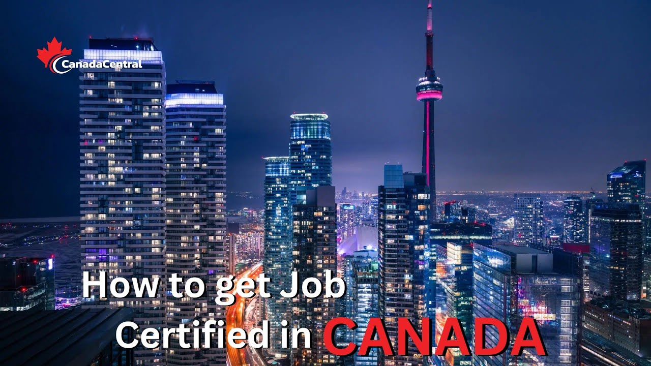 Re Certifying your job in Canada