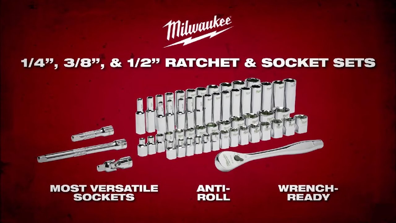 Milwaukee Ratchet and Socket Sets - Brighton Tools