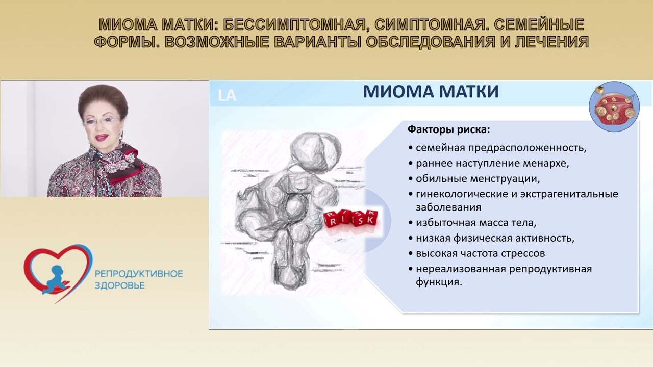 Миома матки: бессимптомная и симптомная