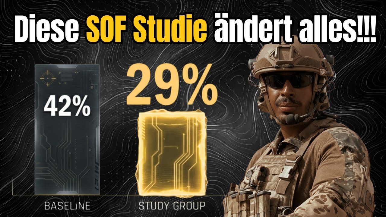 „Warum 80 % bei der SOF-Selektion scheitern – und wie eine Studie das jetzt ändern will!“