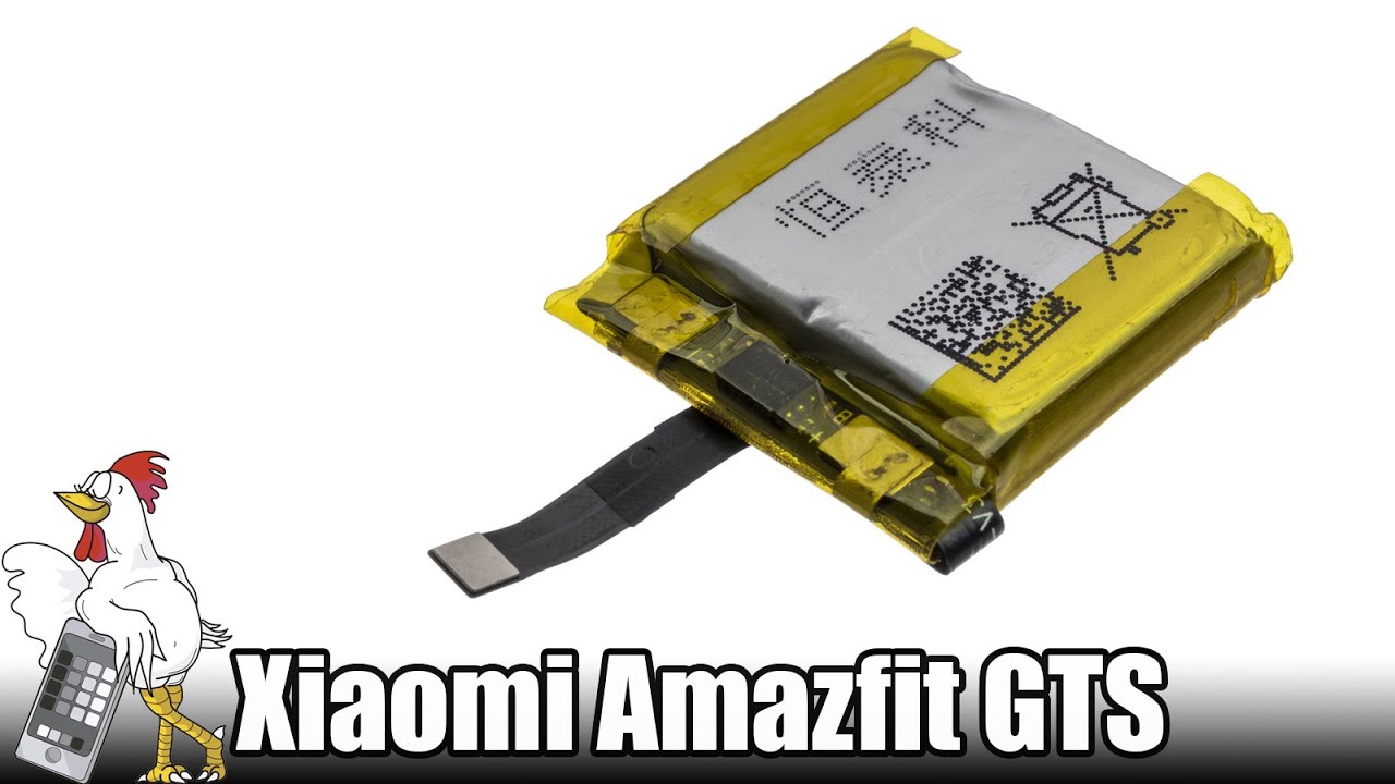 Guía del Xiaomi Amazfit GTS : Cambiar bateria