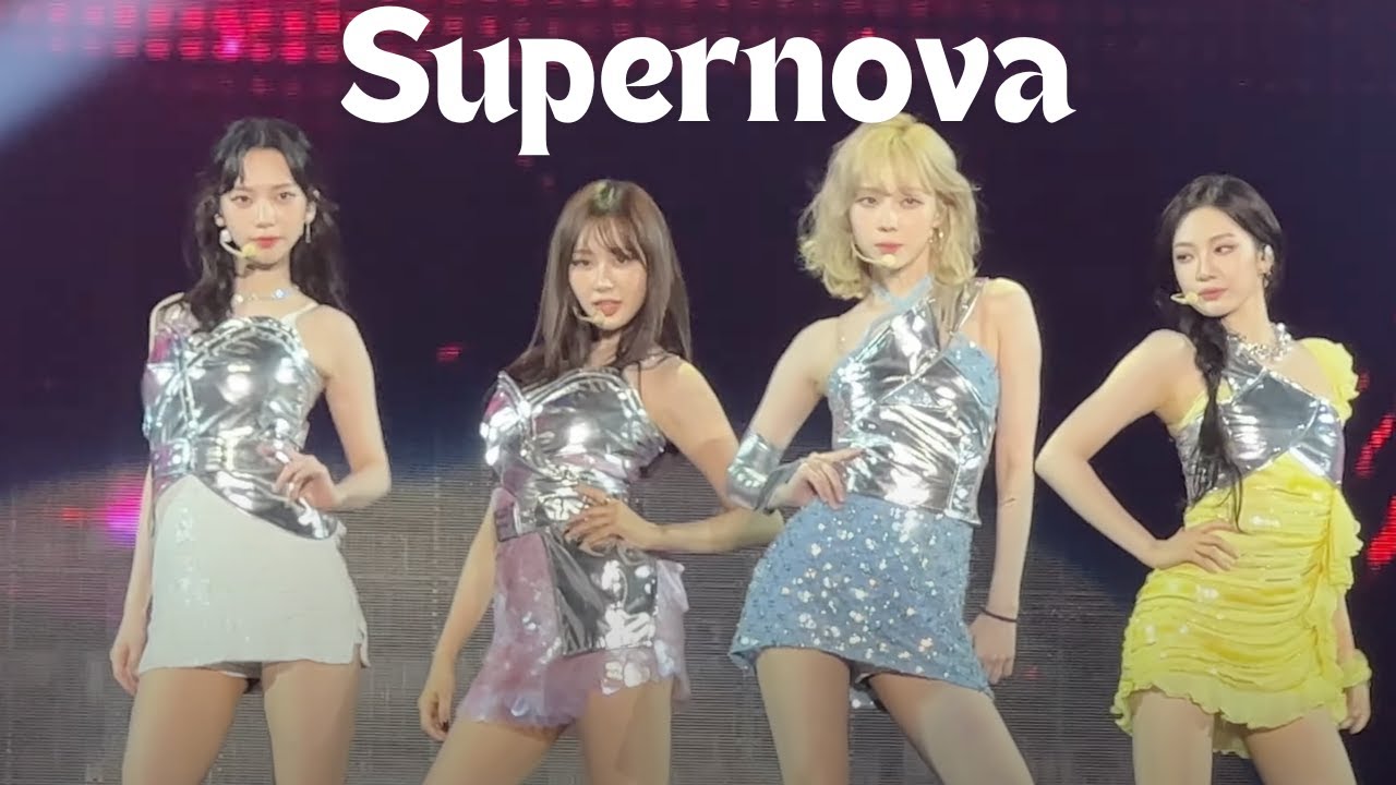 [4K] 240811 aespa 에스파 ‘Supernova’ - Taipei Concert 台北演唱會