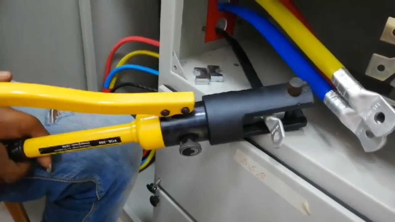 3.5C×150Sqmm Cable Luga Termination | Lugs Creeping | Live full Explanation in Hindi #vrkvlogs #vrk