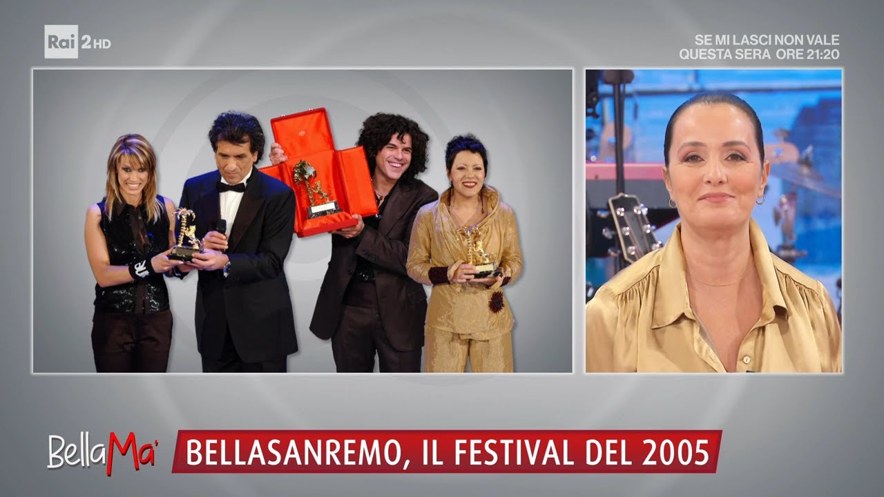 Roberta Capua, la storia del Festival di Sanremo 2005 - BellaMa' 21/10/2024