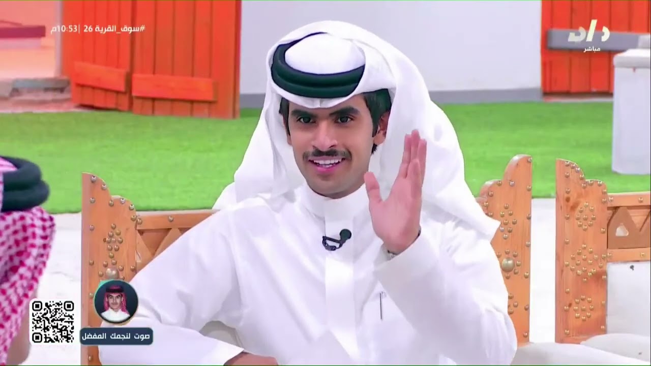 عودة جبر المدارية لسوق القرية بترحيبه في مظف الأكلبي | #سوق_القرية26