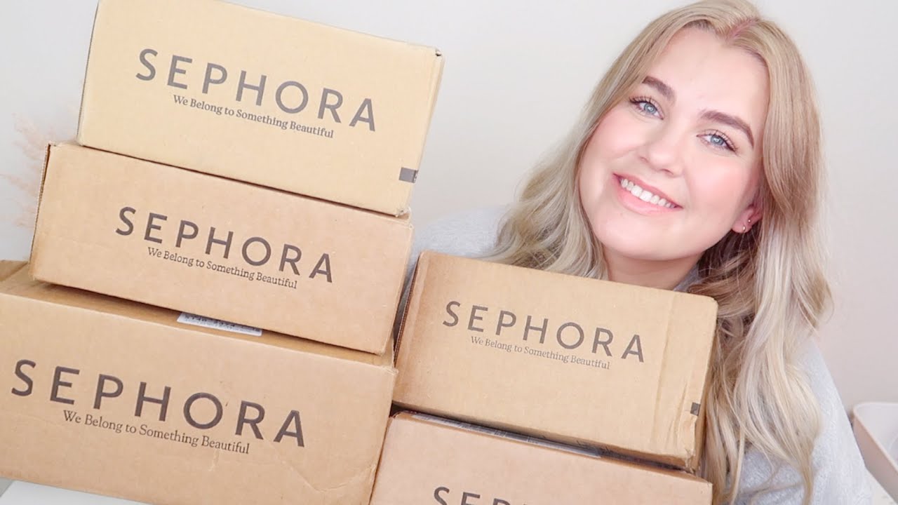 HUGE ONLINE SEPHORA HAUL! SPRING SALE 2022 | Paige Koren