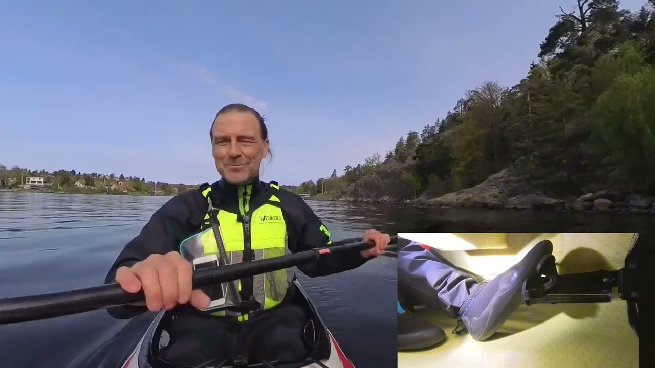 Enkelt att paddla kajak.  Världsenkelt.