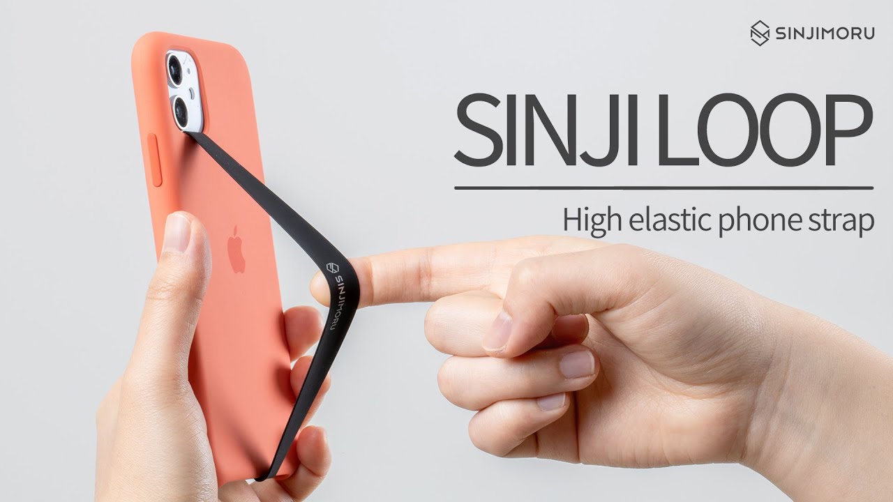 Sinjimoru Silicone Stretching Strap as Phone Grip Holder
