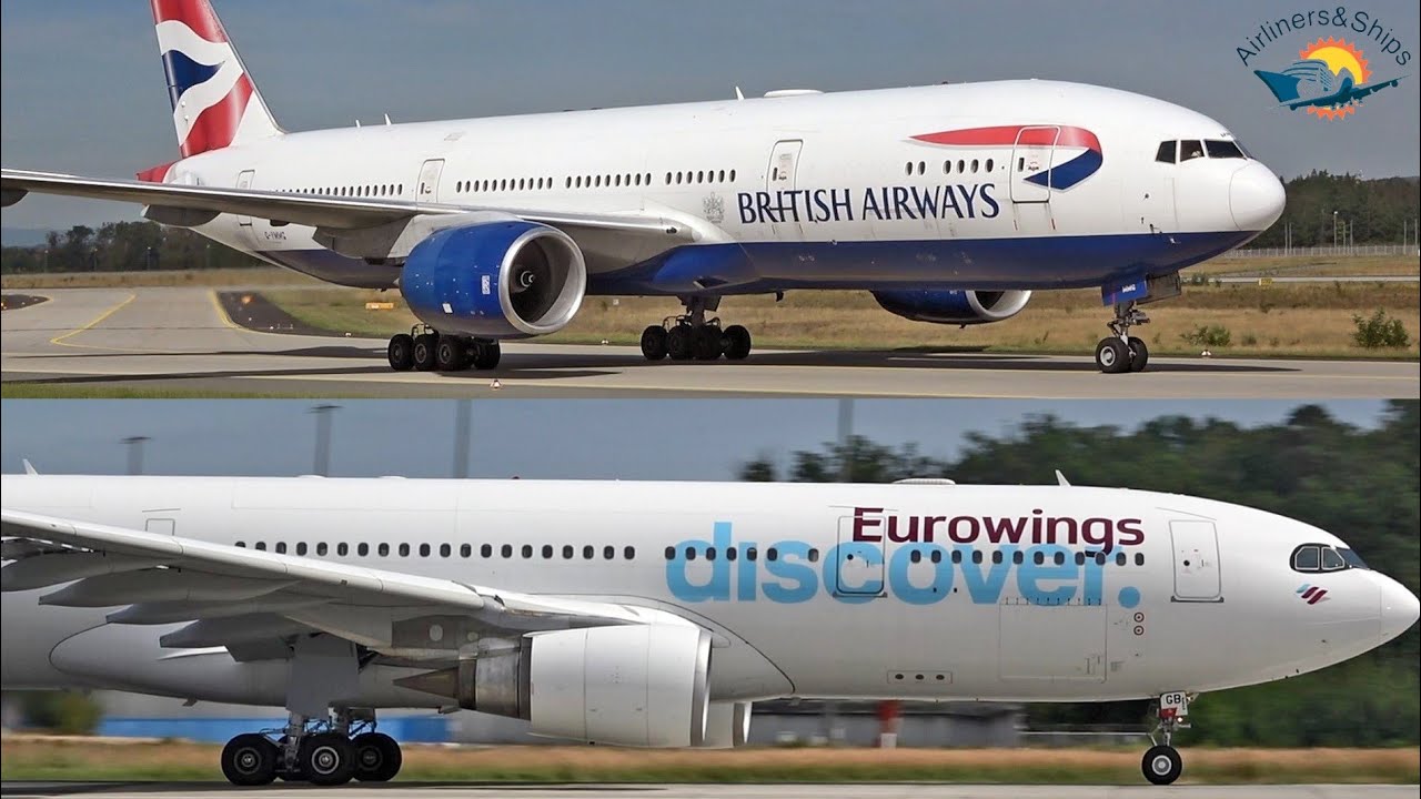 FRANKFURT Airport PLANESPOTTING August 2021 with BRITISH AIRWAYS Boeing 777