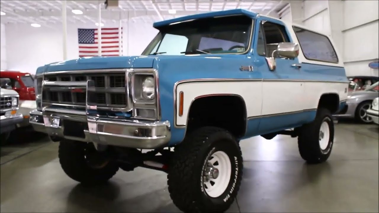 1979 GMC Jimmy Blue