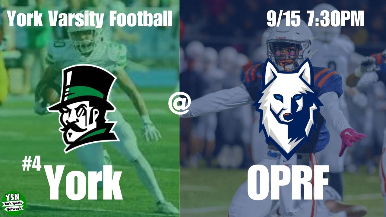 York Dukes vs. Oak Park River Forest Huskies | Varsity Football | Senior Night