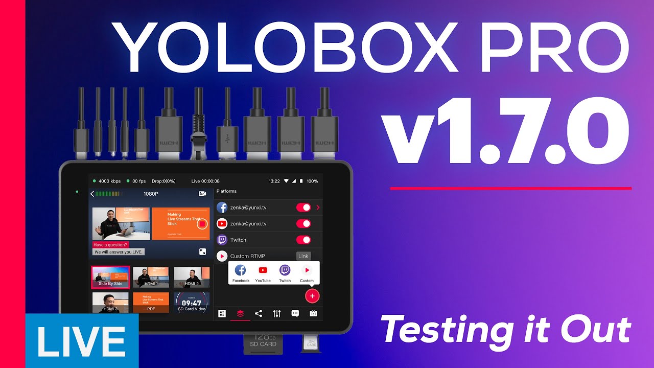 YoloBox Pro 1.7.0 Update - I Think We Found A Bug! - LIVE