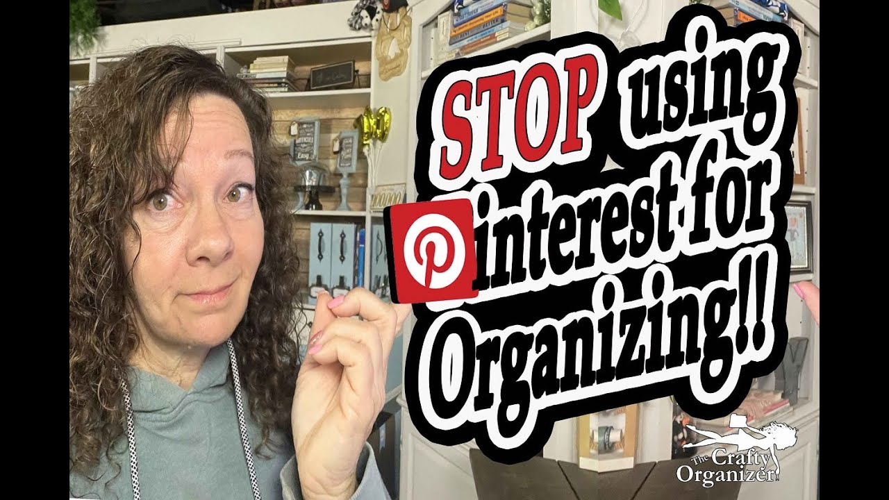 Stop using Pinterest for Organizing!!
