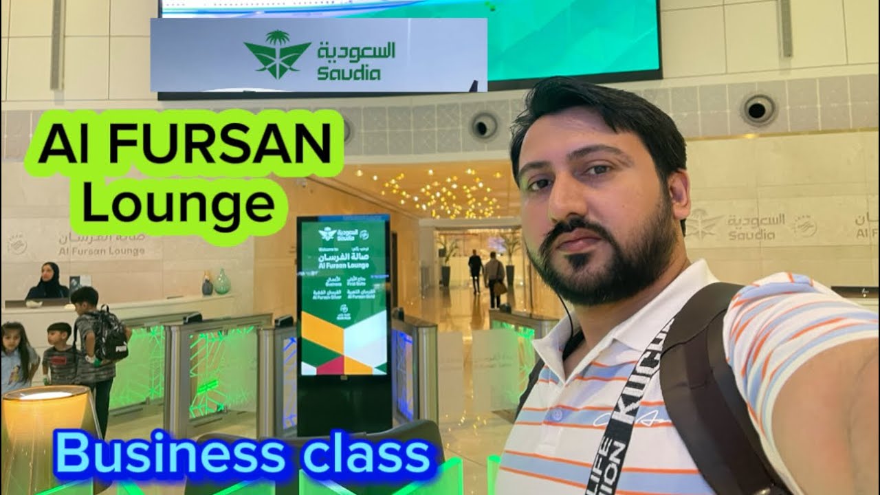 Review of Al Fursan lounge at jeddah Airport // business class and fursan lounge🤗