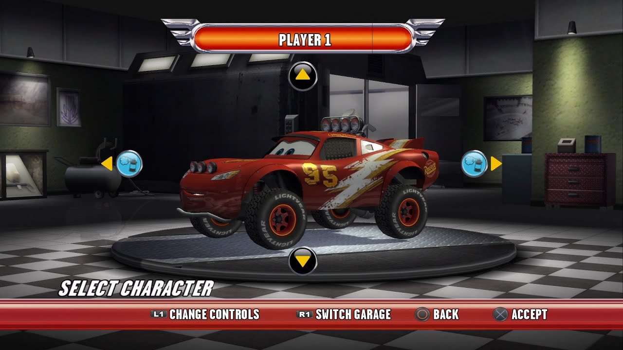 Cars Race-O-Rama PS3 - Autovia McQueen Gameplay (RPCS3)