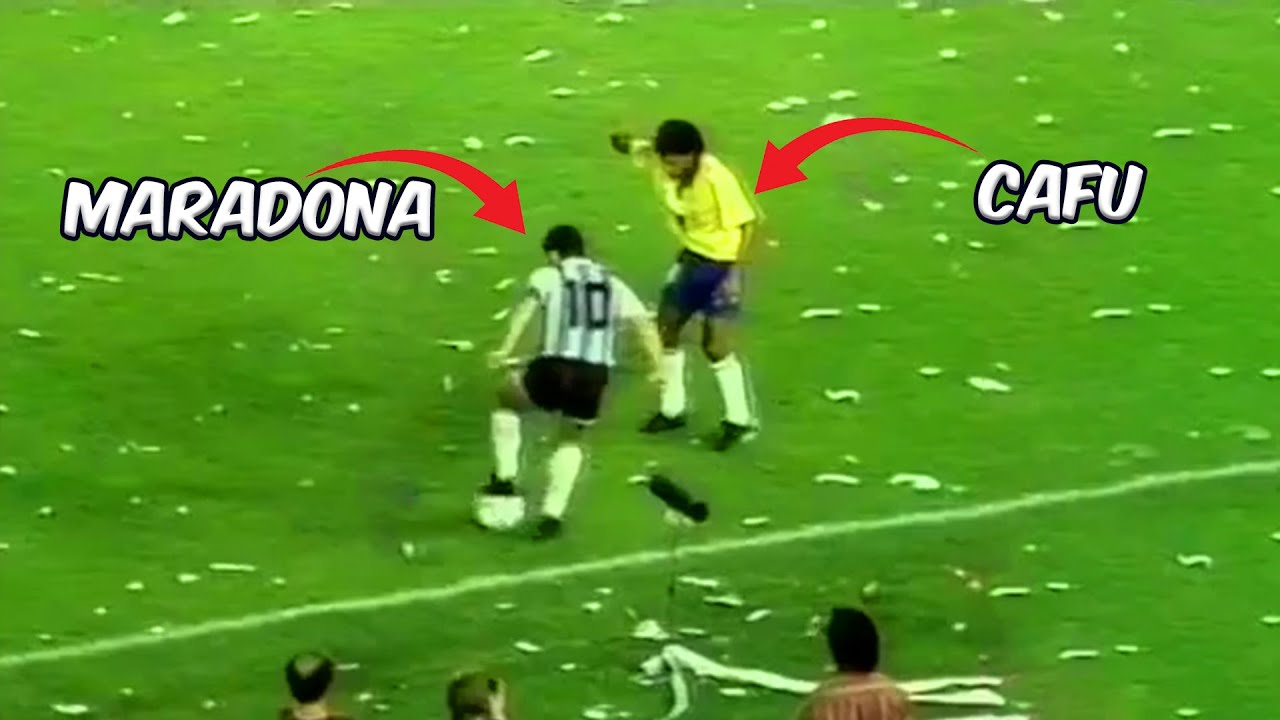 El regreso de Maradona contra Brasil con la magia intacta! (1993)