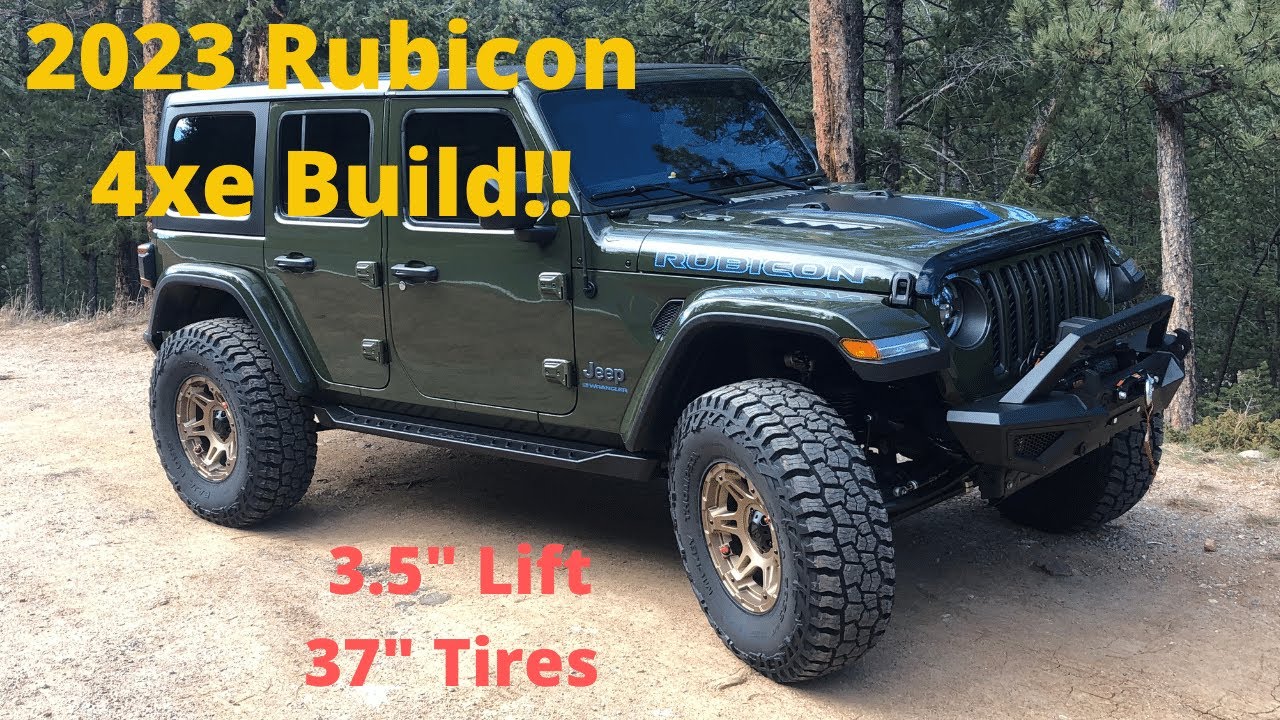 Building out the 2023 Wrangler Rubicon 4xe