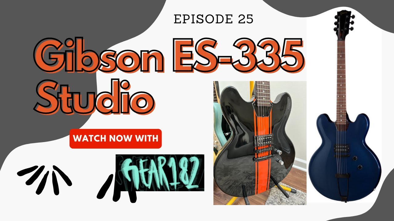 Gibson, ES-335 Studio - How does Tom DeLonge's compare?