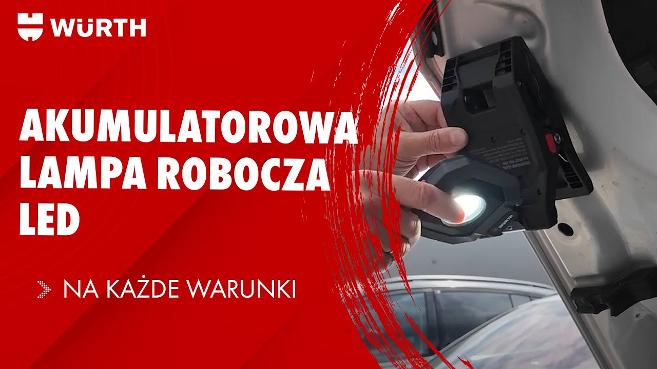 Akumulatorowa lampa robocza LED: Niezawodne źr&oacute;dło światła