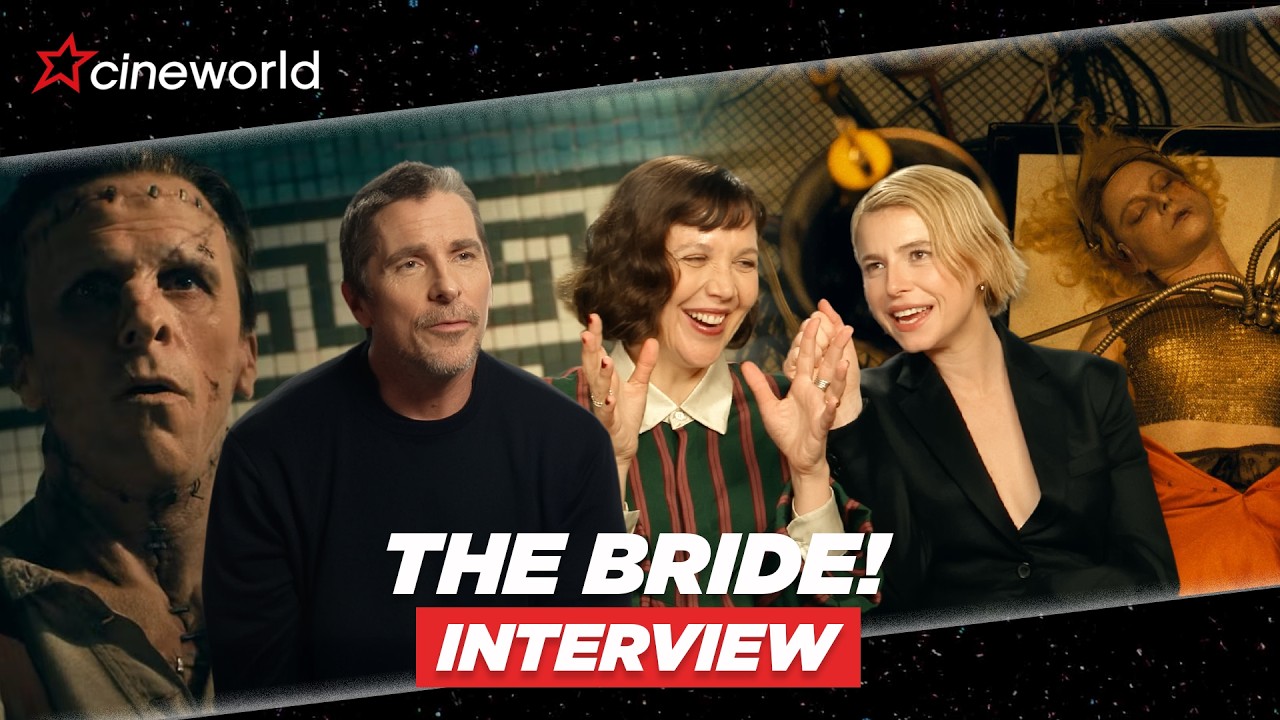 Christian Bale & Jessie Buckley Make Frankenstein… Hot? ⚡🖤 | The Bride! | Cineworld