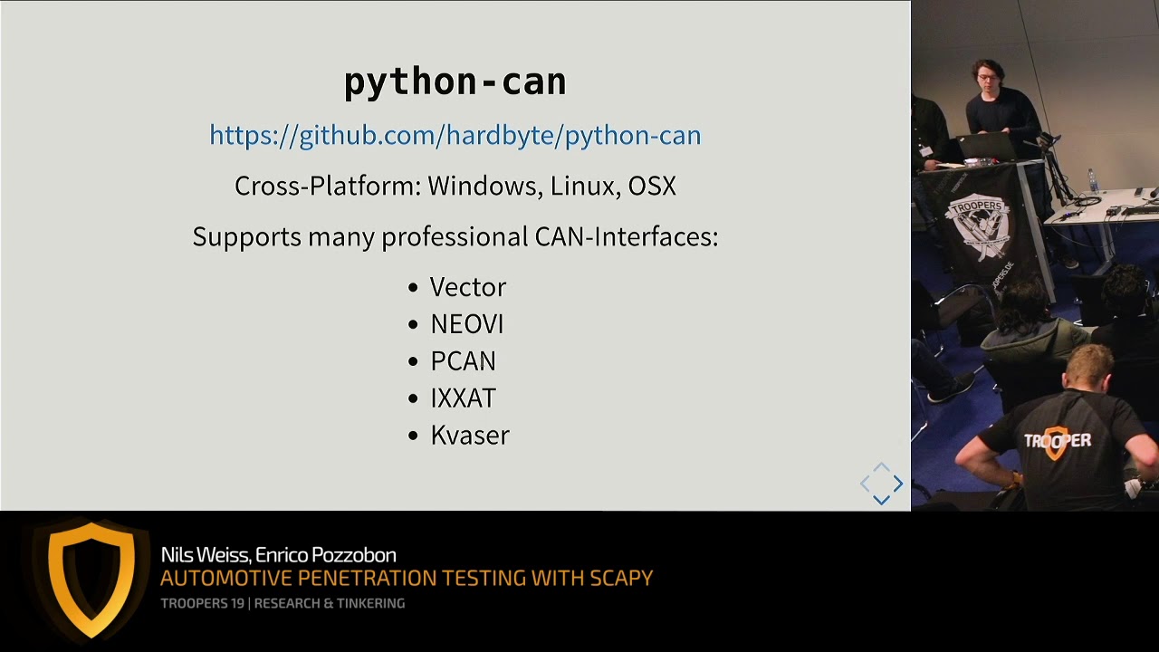 TR19: Automotive Penetration Testing with Scapy