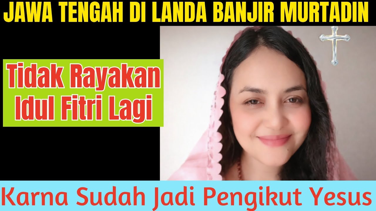 PATI GEGER‼️MURTADIN INI TIDAK RAYAKAN IDUL FITRI LAGI KARNA SUDAH JADI MILIK KRISTUS