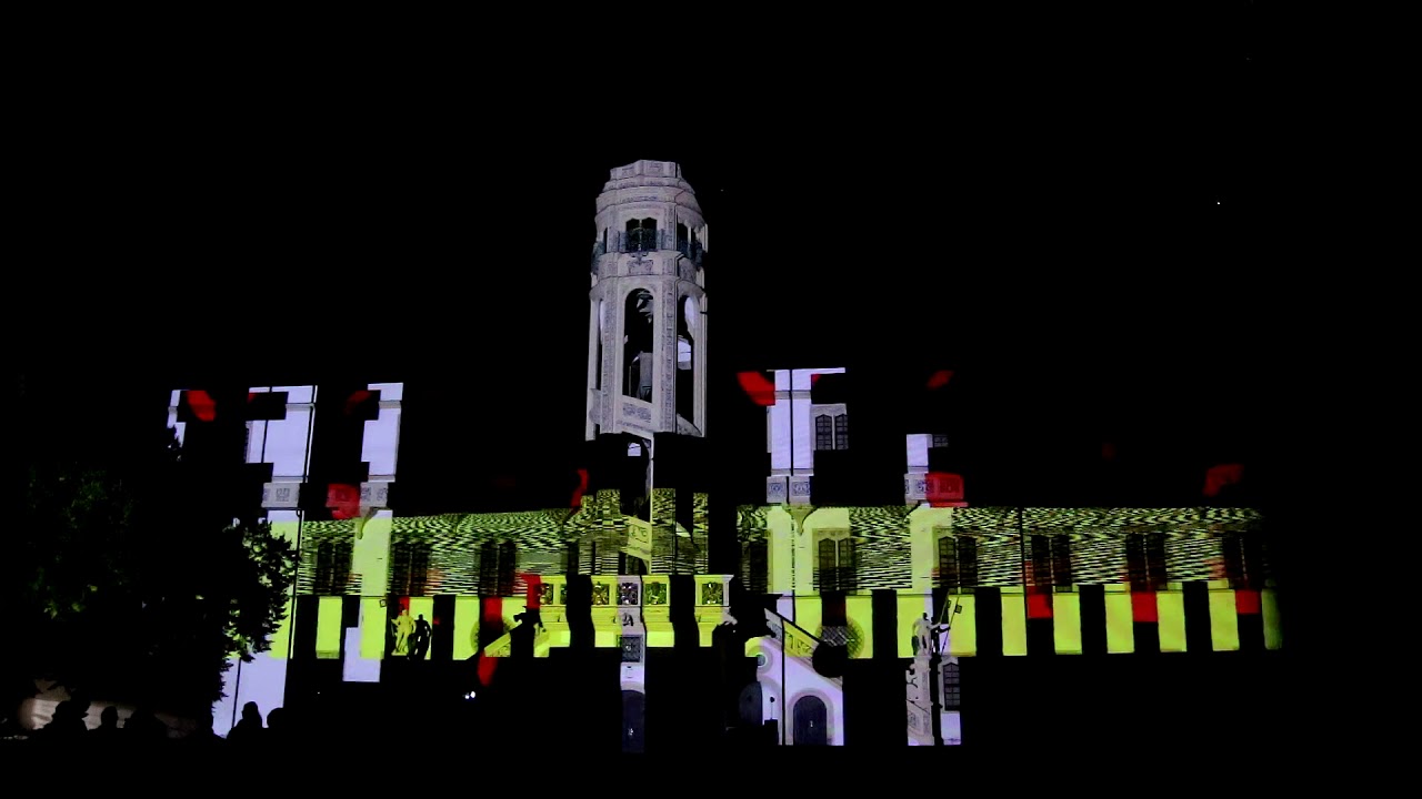 Lichtprojektion auf das Schloss Hartenfels | TORGAU LEUCHTET
