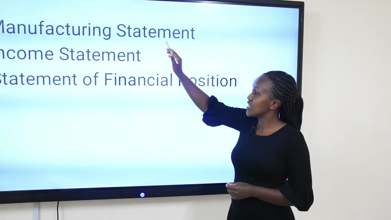 Accounting for manufacturing Firms Part One