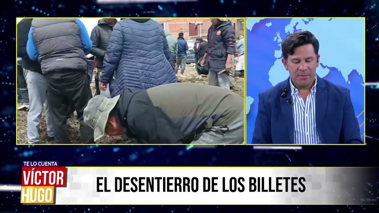  GRUPOS DE PERSONAS SEGUÍAN BUSCANDO DINERO EN EL LUGAR DEL ACCIDENTE AÉREO EN EL ALTO