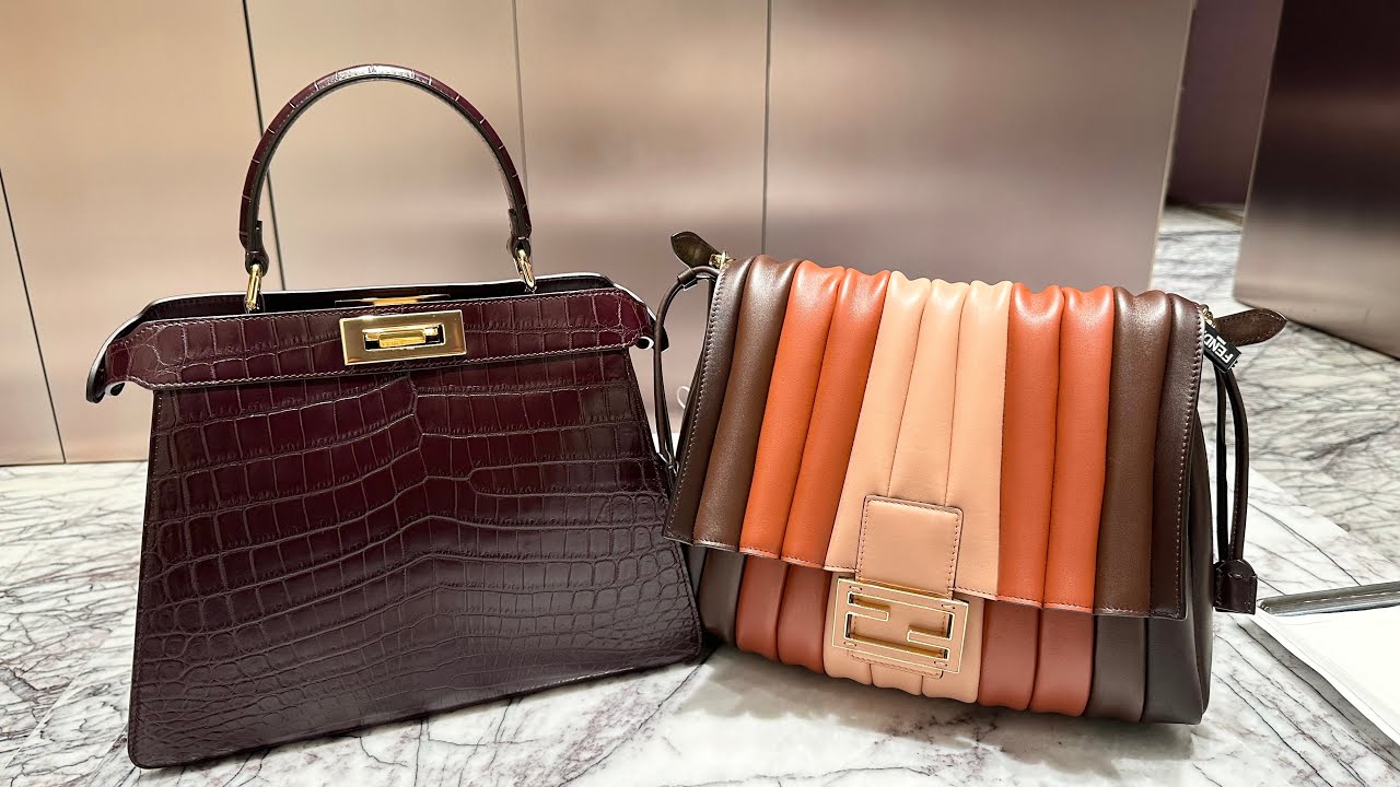 🍁🍁🍁🍁🍁Gorgeous Fendi Fall Bags for 2025! 