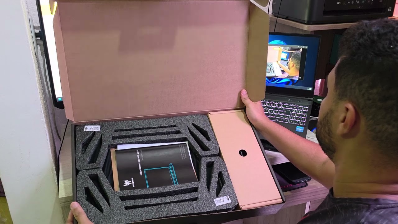 Predator Helios Neo 16 - Core Ultra 7 255HX RTX5070 - Unboxing
