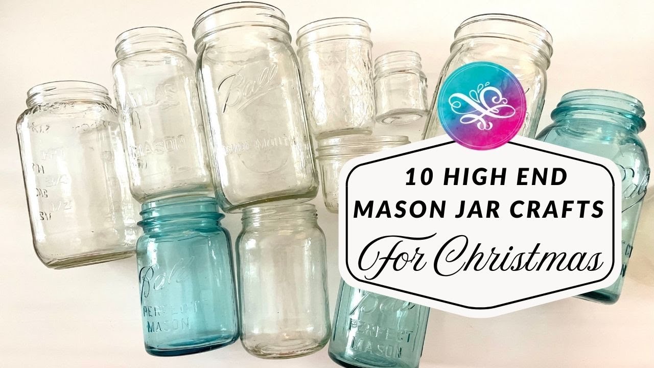 10 Mason Jar Craft Ideas for Christmas Gifts | 10 Mason Jar Gift Ideas