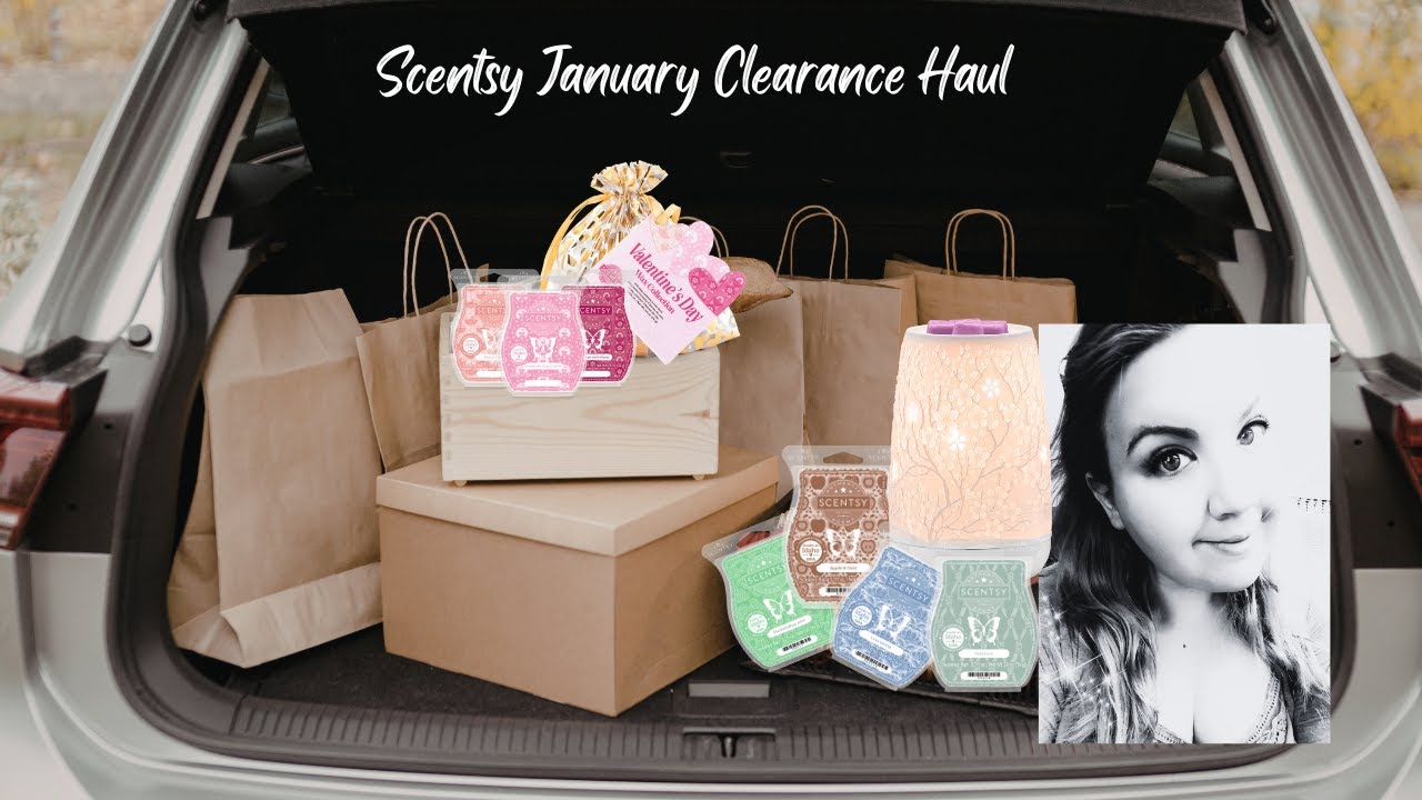 Scentsy Haul - January Clearance + January SOTM First Sniff 