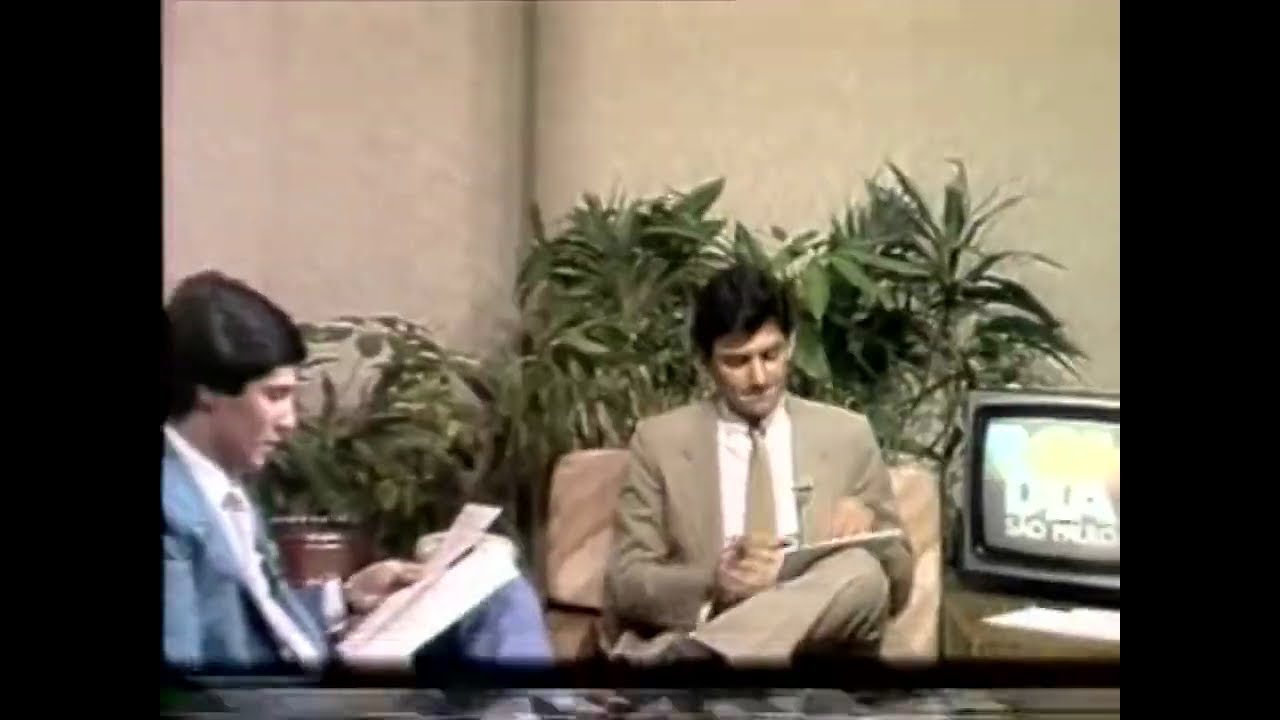 Bom dia São Paulo 25/01/1985 - Aniversário de São Paulo