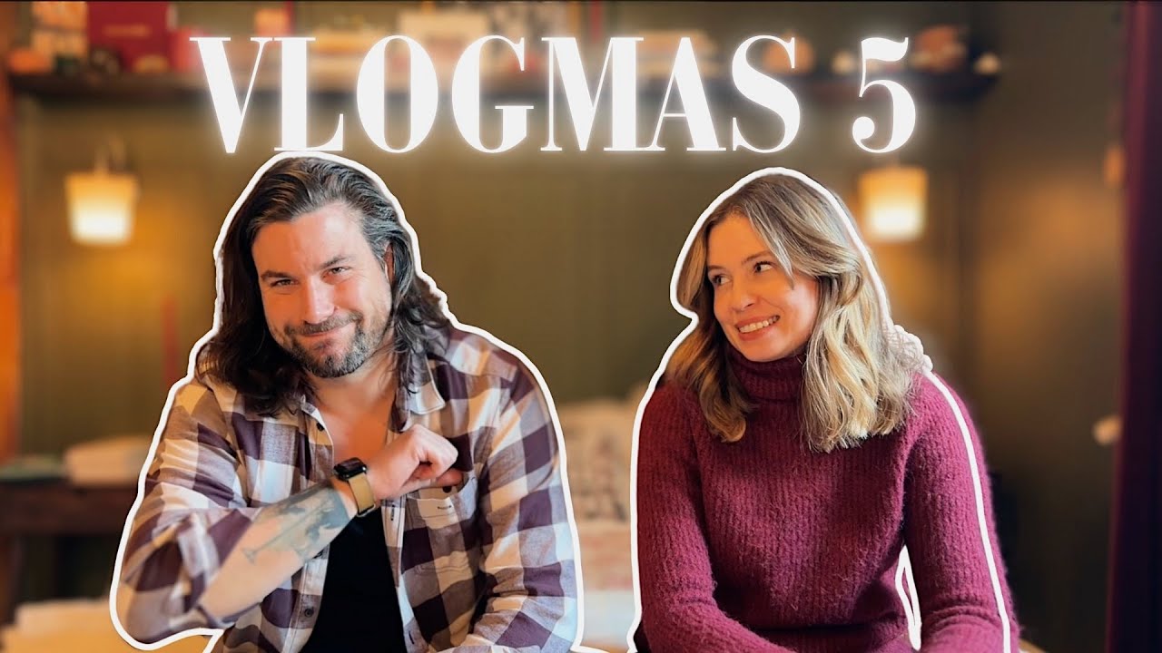 A mi régi és új karácsonyi hagyományaink Dáviddal | VLOGMAS 5