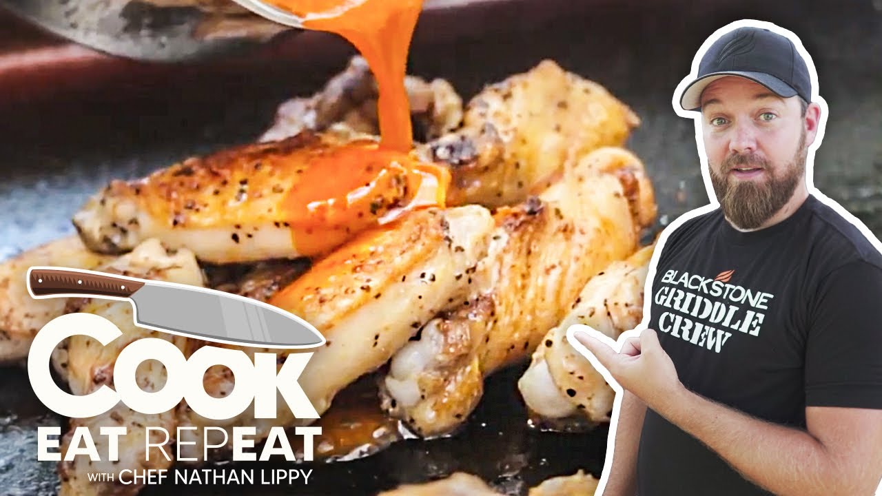 Chicken Wings 2 Ways | Blackstone Griddle
