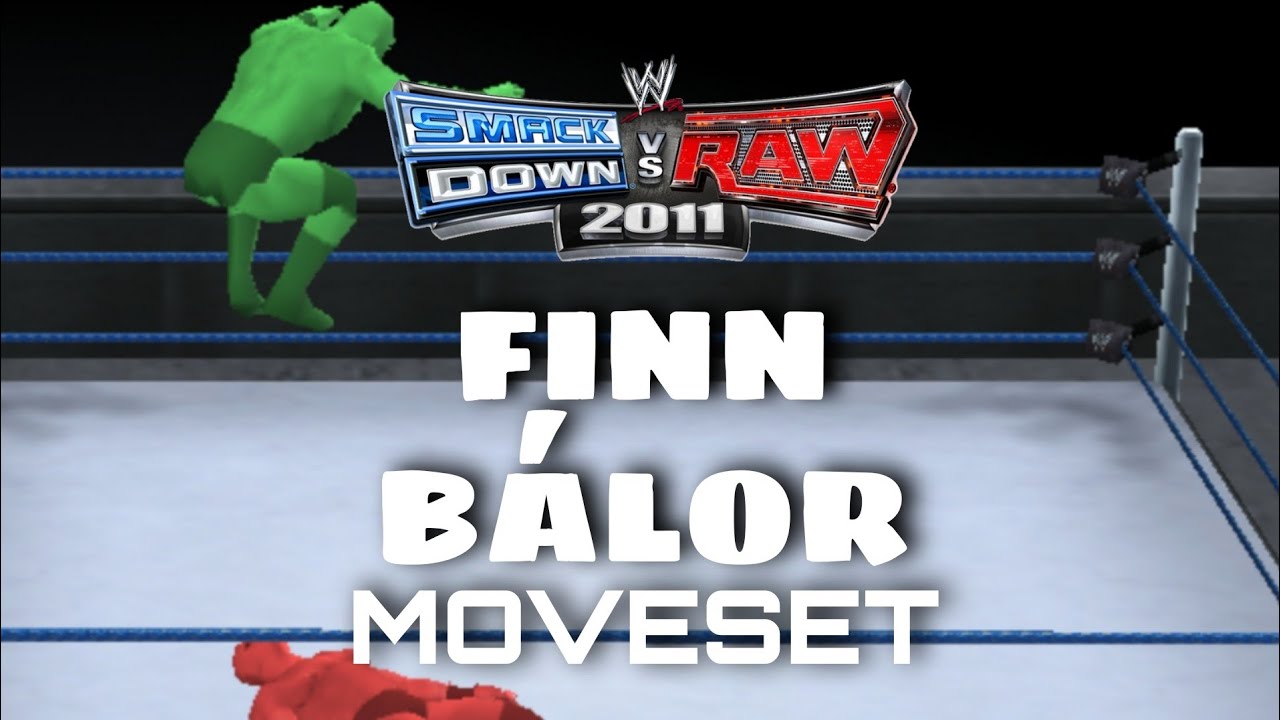 Finn Bálor Moveset for SvR 2011 PSP