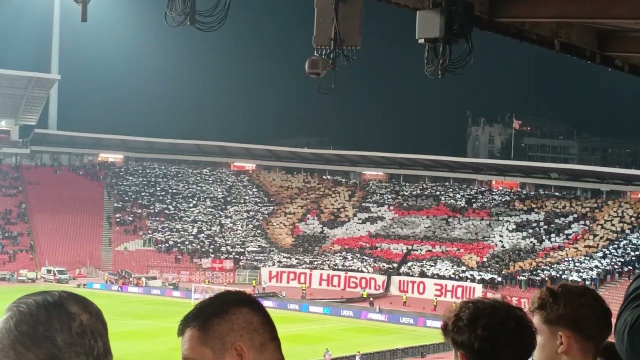 Liga Evrope ZVEZDA - LILLE OSC 1-0 KOREOGRAFIJA (ЗВЕЗДА - ЛИЛ 1-0, Лига Европе, корео) 6.11.25 #uel
